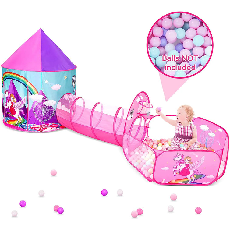 Pink pop best sale up play tent